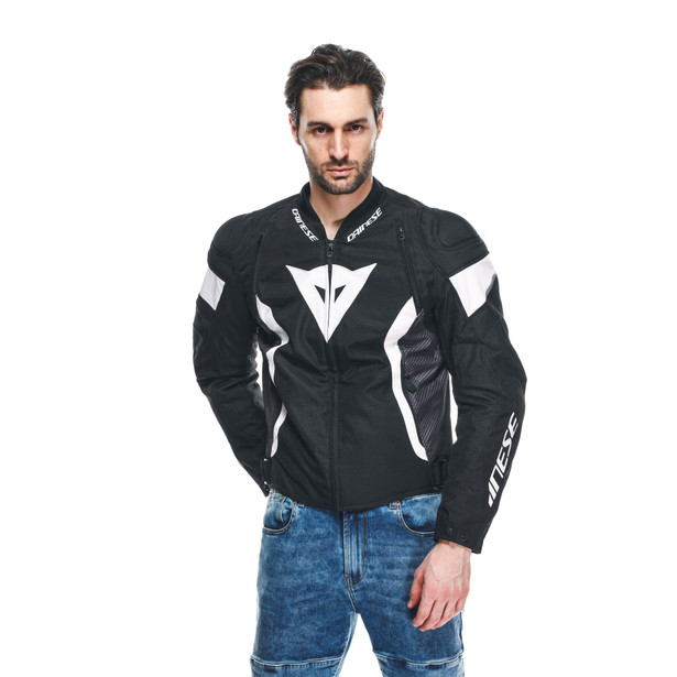 avro-5-tex-jacket-black-white-black image number 5