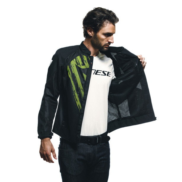 herosphere-air-tex-jacket-black-fluo-yellow-tarmac image number 11