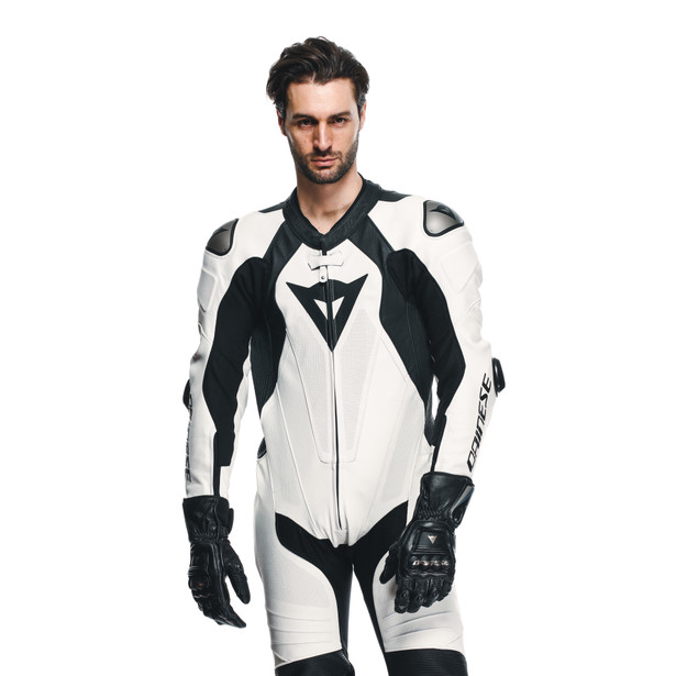 laguna-seca-5-1pc-leather-suit-perf-white-black image number 6