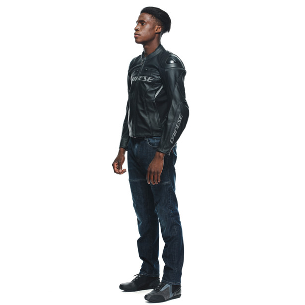 racing-4-leather-jacket-black-black image number 3